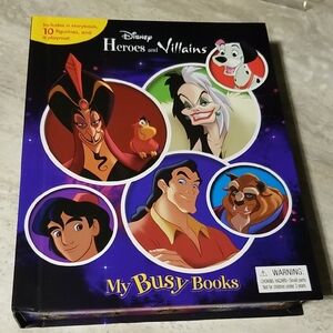 Disney Heroes and Villains My Busy Book As Is